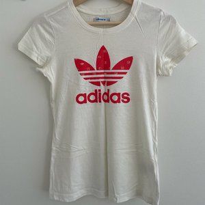 Adidas Trefoil Tee Women Tshirt Top XS